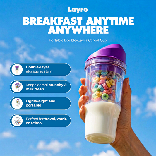 Double Layer Breakfast Cup