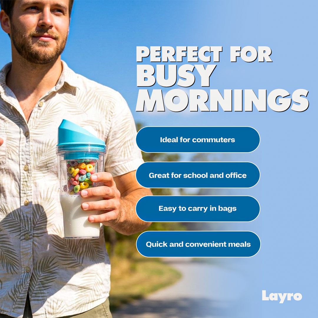 Double Layer Breakfast Cup